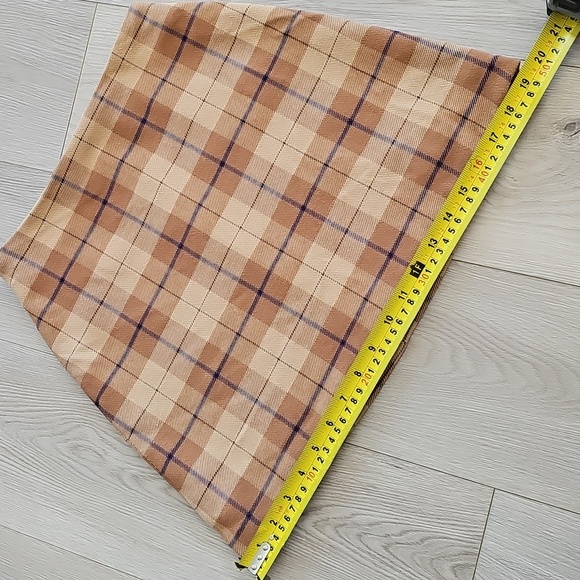 Wilfred Classic A-Line Lenzing Wool Blend Plaid Check Academia Mini Skirt, 0 - Picture 12 of 12